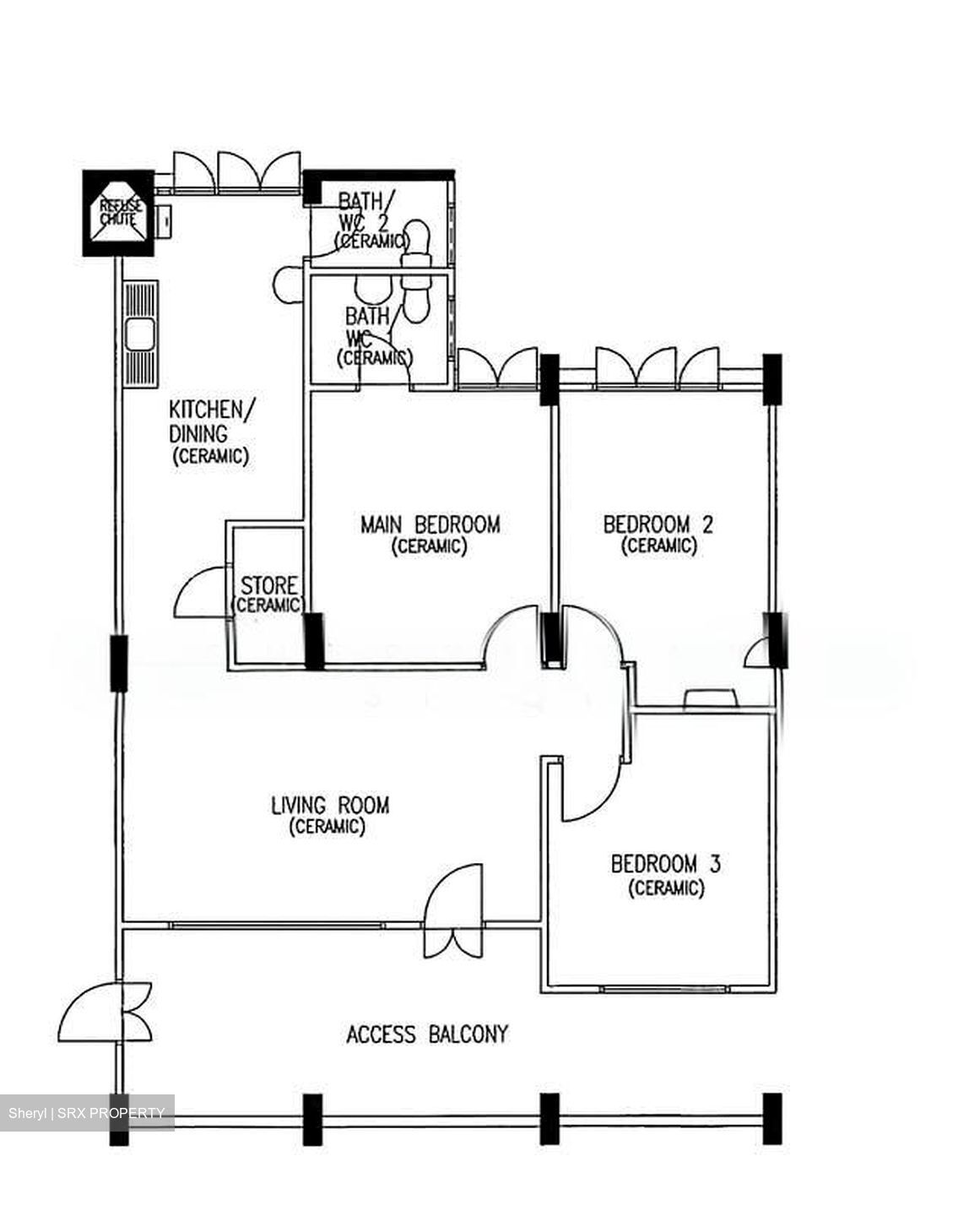 Blk 395 Yishun Ring Road (Yishun), HDB 4 Rooms #572571121